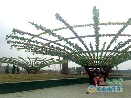 花博園大概模樣已經(jīng)出來了 明年4月正式開園